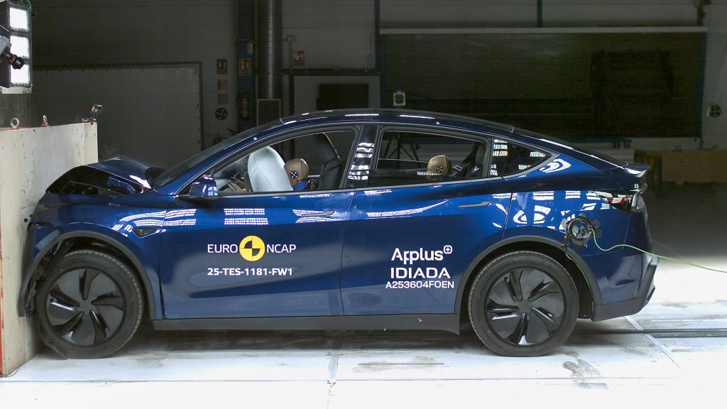 Tesla Model Y Euro NCAP testing