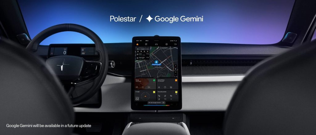 Google Gemini coming to all Polestar models
