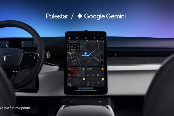 Google Gemini coming to all Polestar models