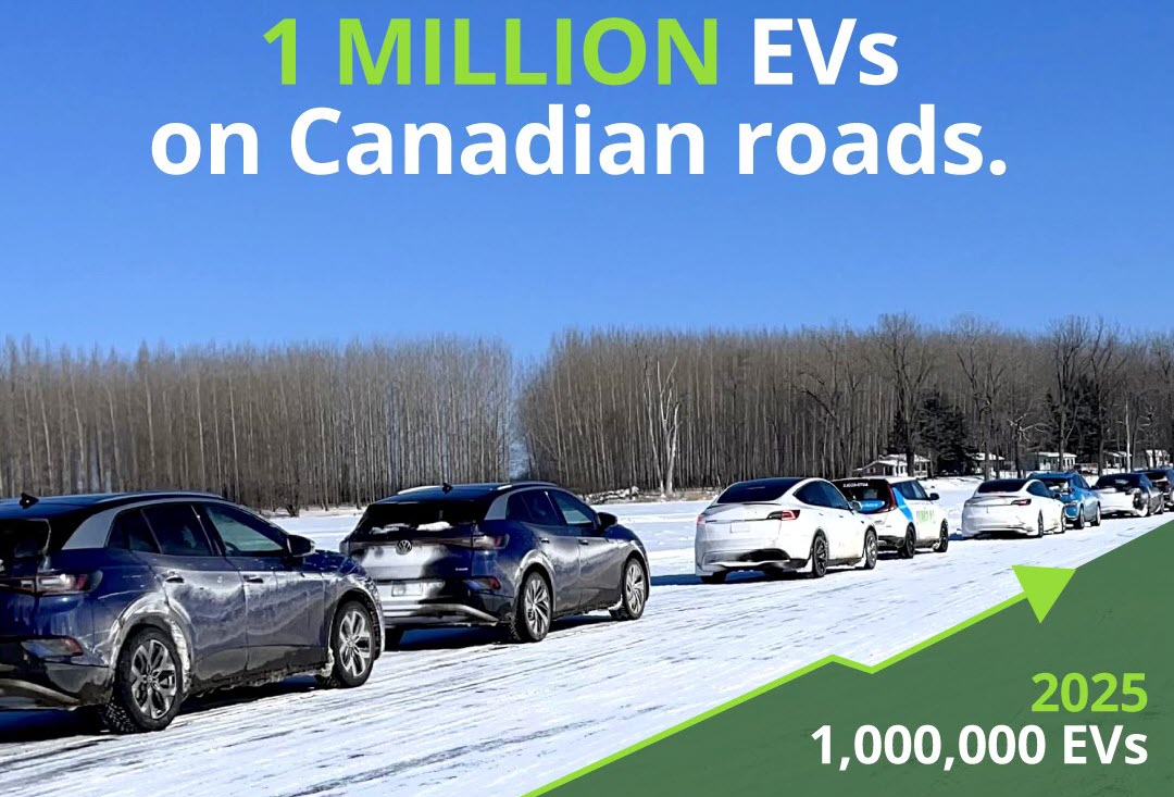 Canada Reaches One Million Electric and Plug-In Hybrid Vehicles - Drive ...