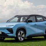 Light blue Chery EQ7