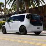 Waymo Ojai rear three-quarter view