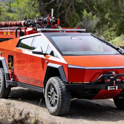 cybertruck brush truck