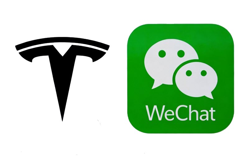 tesla wechat