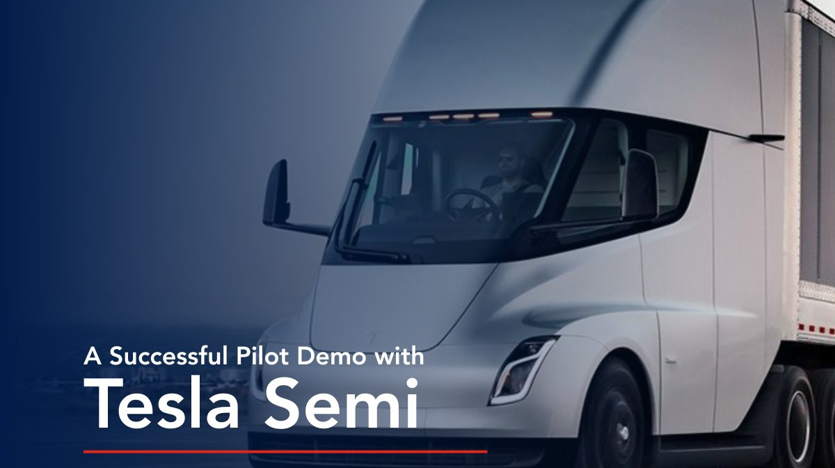 Tesla Semi Pilot with CEVA Logistics Shows Major CO₂ Reduction Potential
