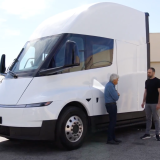 tesla semi jay lenos garage
