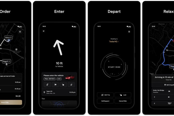android robotaxi app
