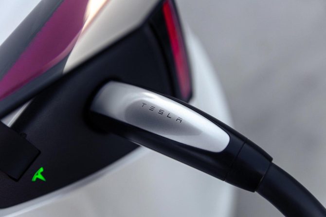 charging a tesla