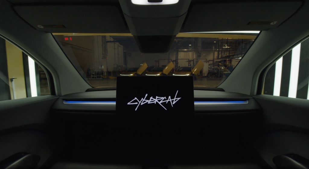 cybercab interior