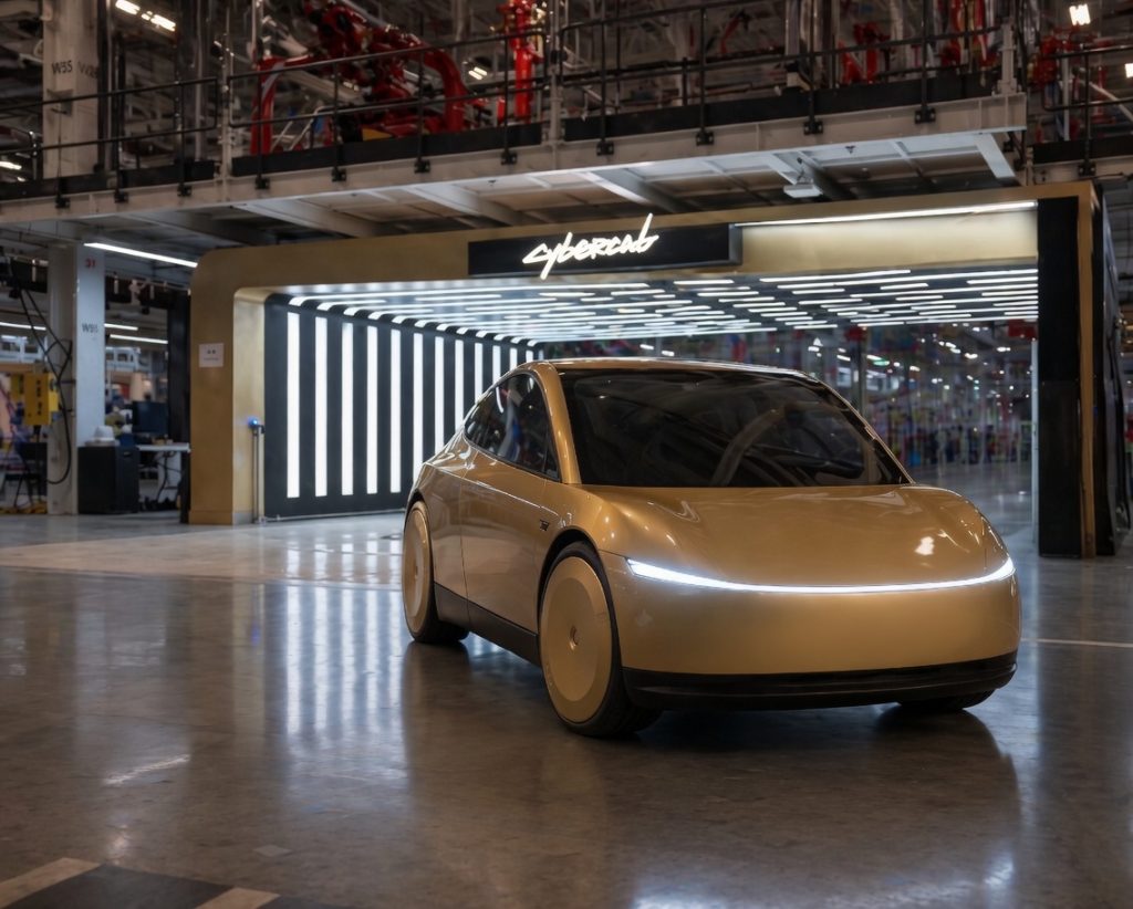 cybercab production line