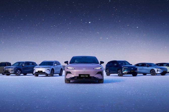 geely lineup