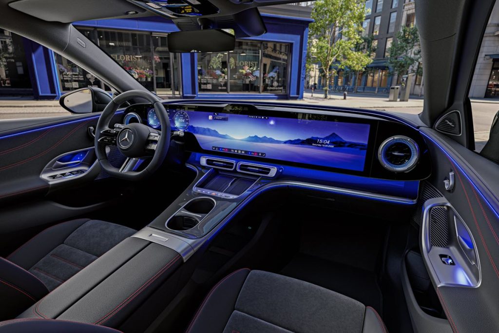 merc c interior