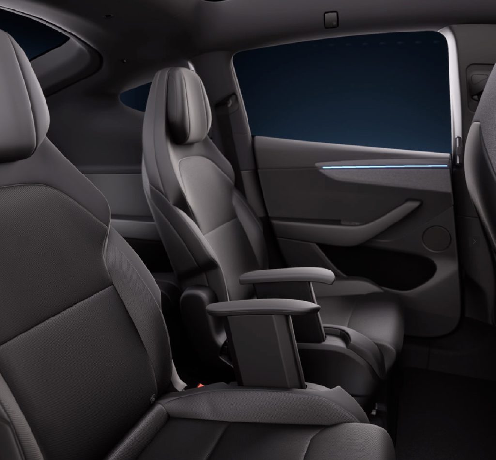 model yl interior second row