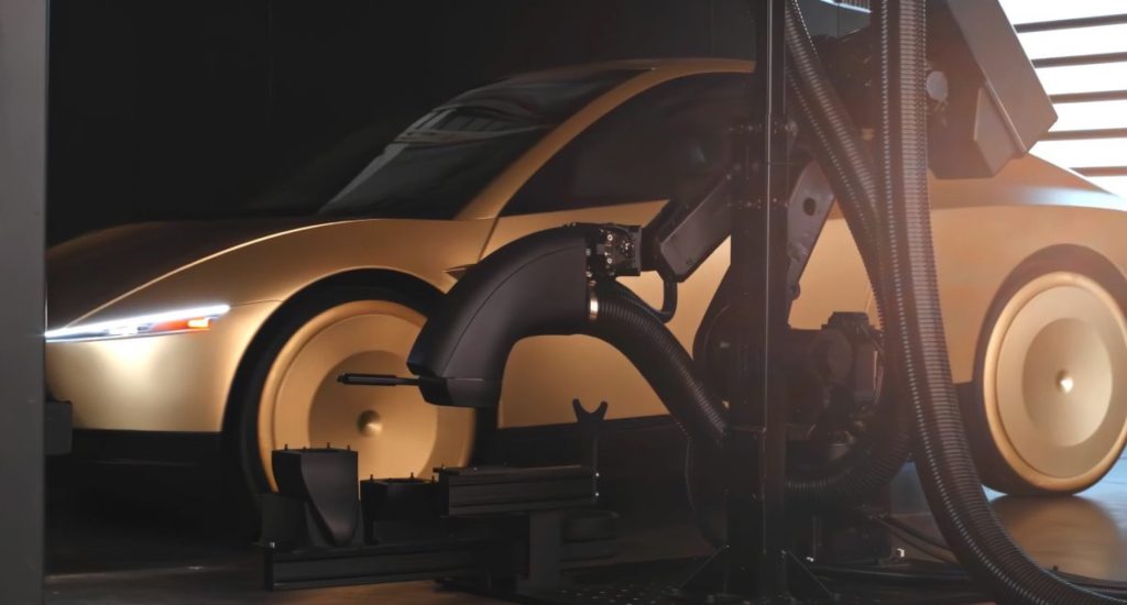 cybercab autonomous car wash