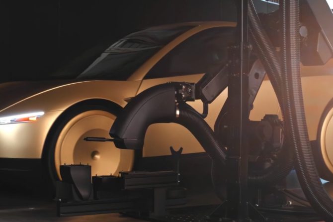 cybercab autonomous car wash