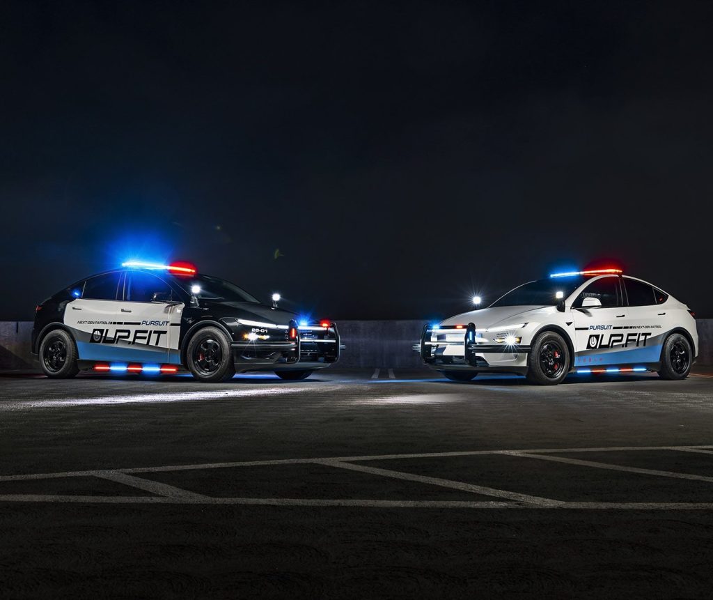 tesla police by upfit