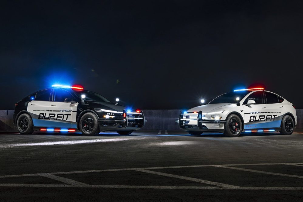 tesla police by upfit