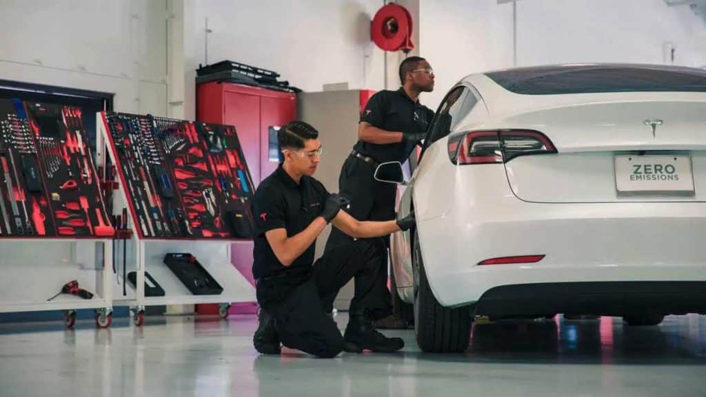tesla service warranty