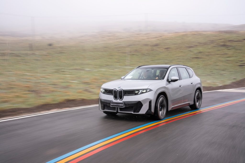 bmw ix3 range test china