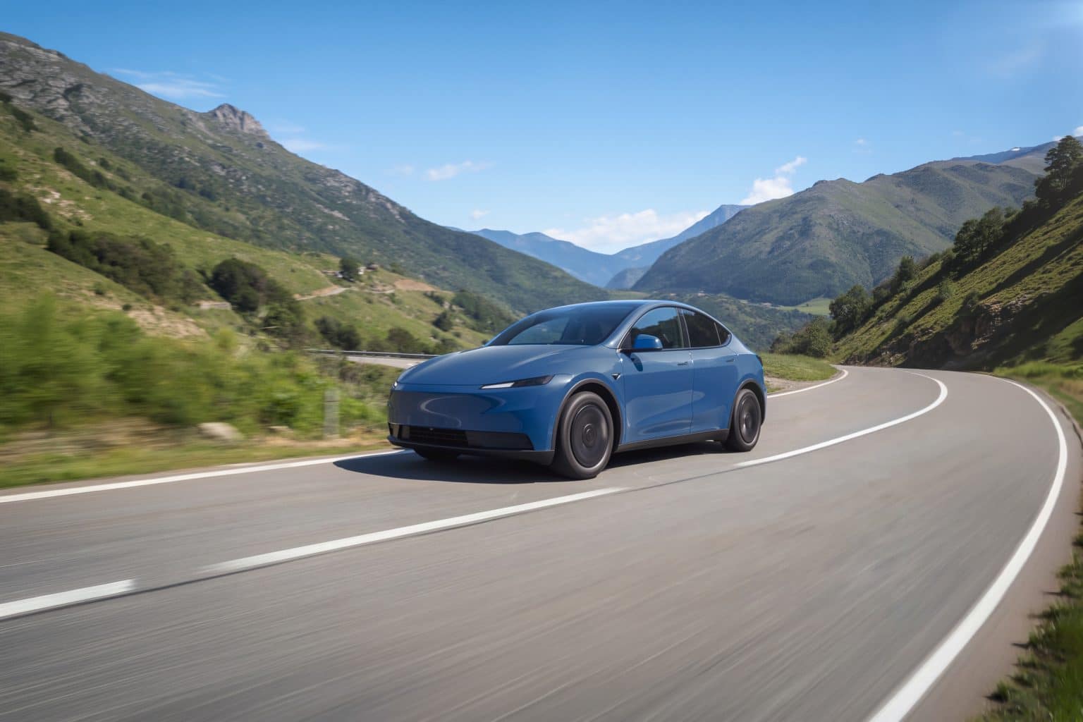 Tesla’s blue paint collection grows with new Coastal Blue for Model Y ...