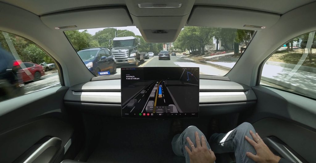 cybercab without steering wheel