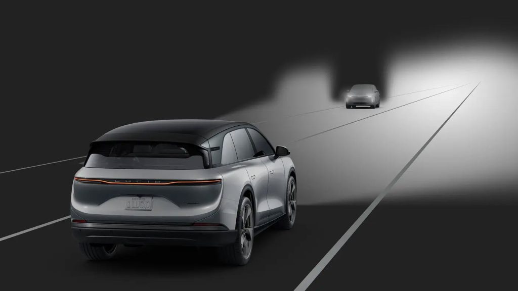 lucid adaptive high beams