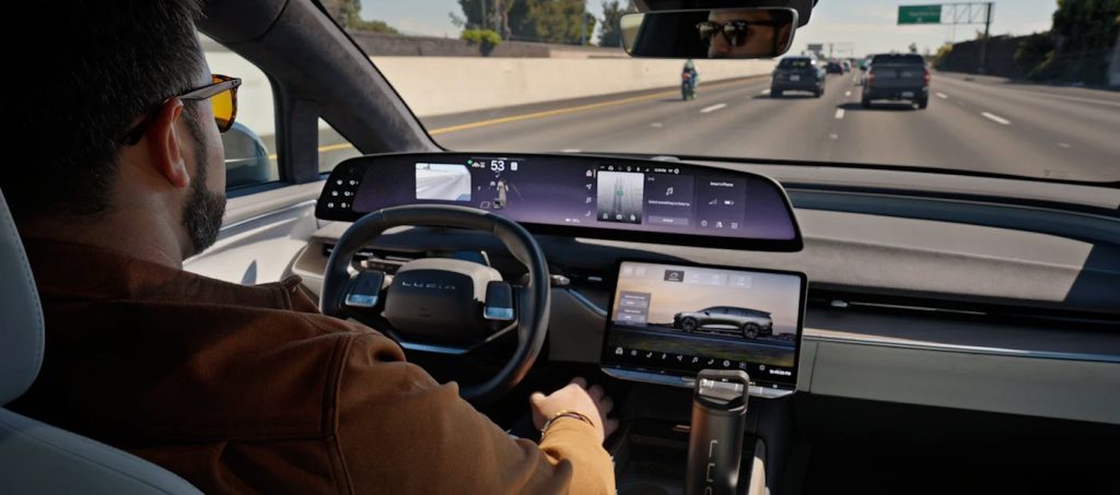 lucid gravity hands free
