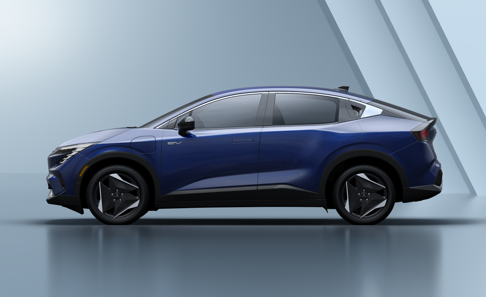 mitsubishi eclipse ev sportback side