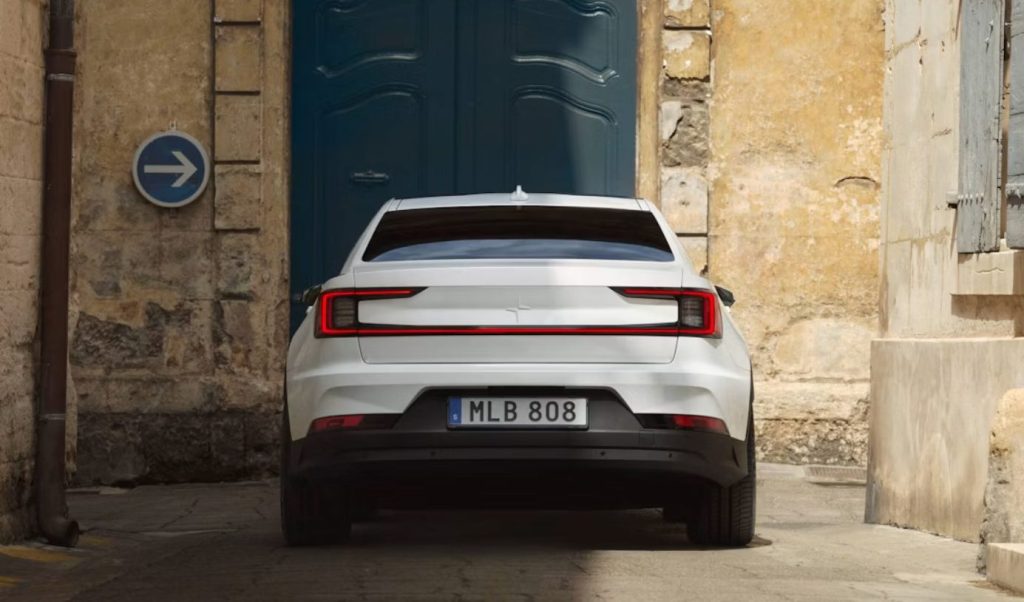 polestar 2 rear
