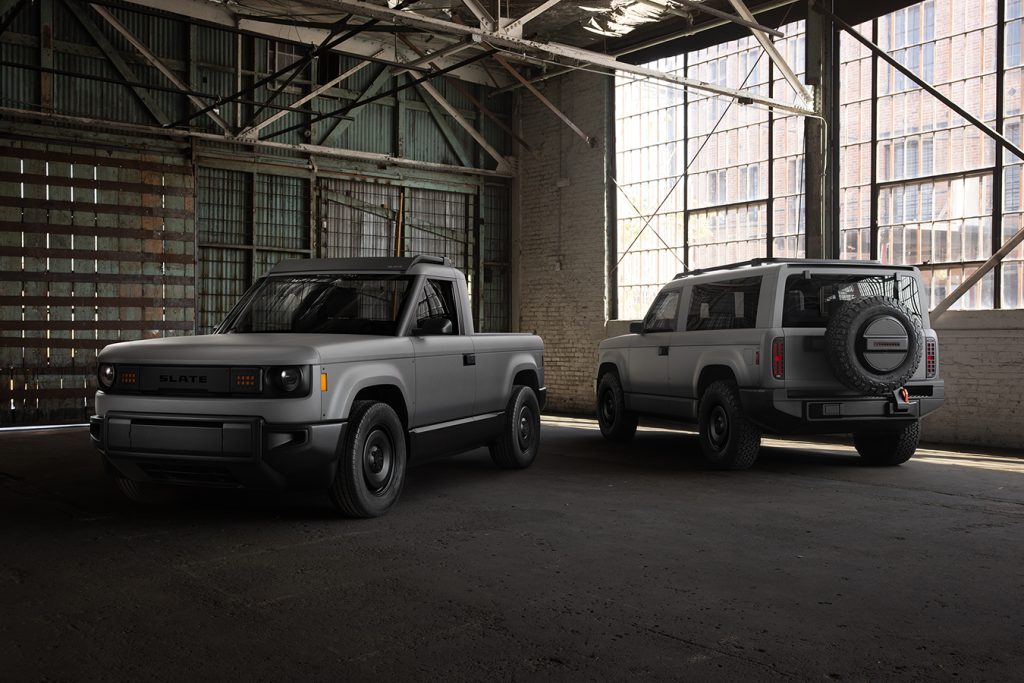 slate truck and suv