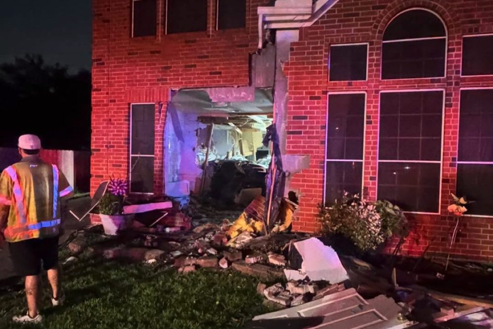 tesla model 3 crash in katy texas