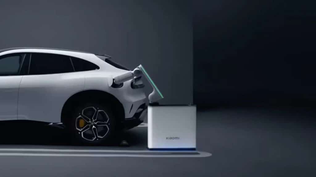 xiaomi robotic ev charger