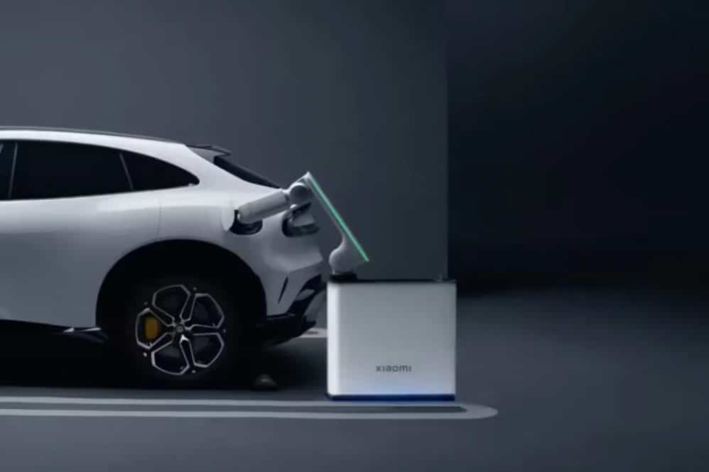 xiaomi robotic ev charger