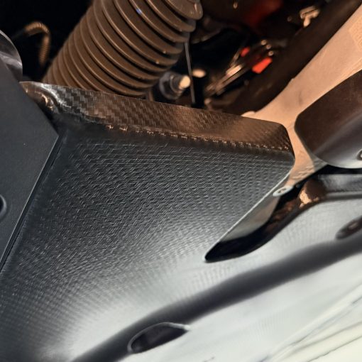 cybertruck under body panels carbon fiber