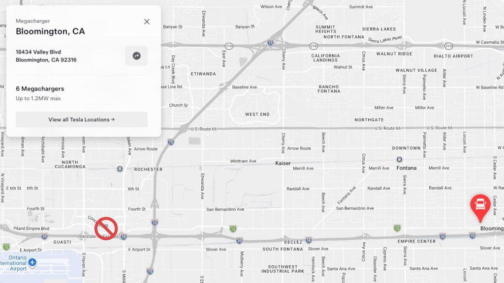 megacharger map closed