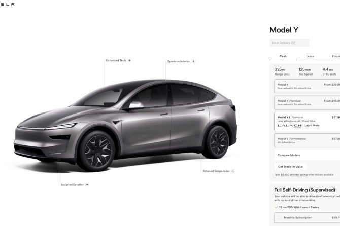 model yl us configurator