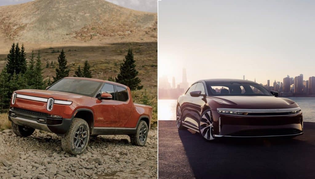 rivian lucid
