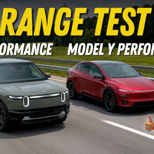 rivian r2 vs tesla model y range test