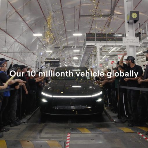 tesla 10 millionth vehicle produced