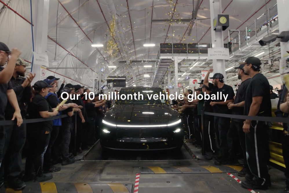 tesla 10 millionth vehicle produced