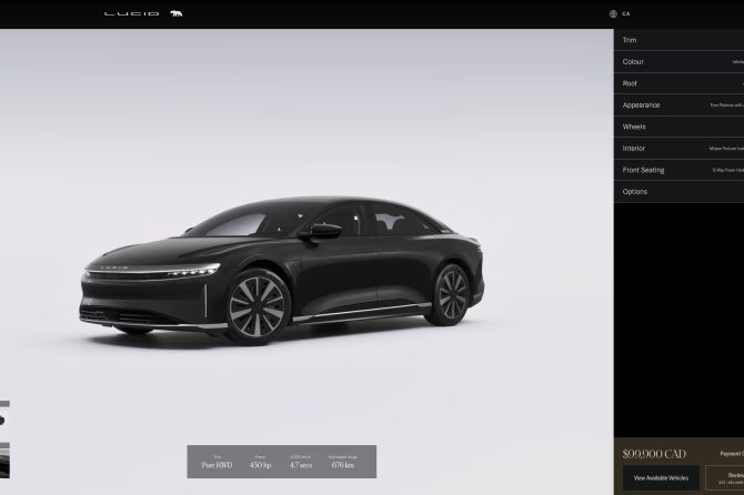 2027 lucid air configurator
