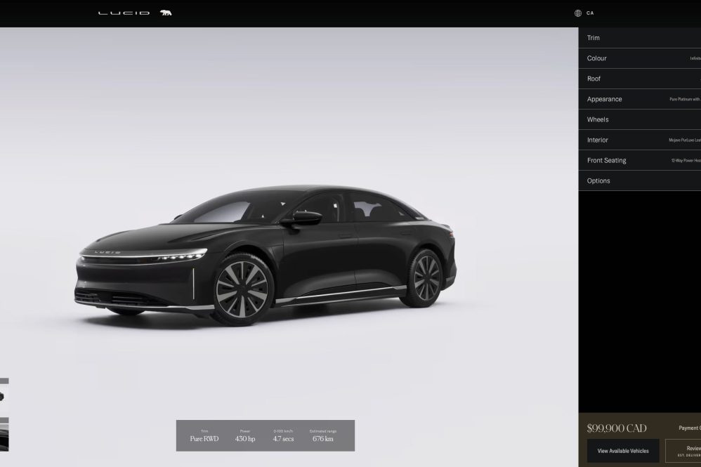 2027 lucid air configurator