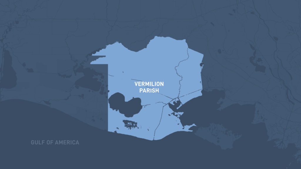 vermilion parish map
