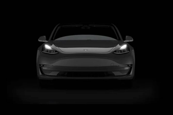 model 3 headlights