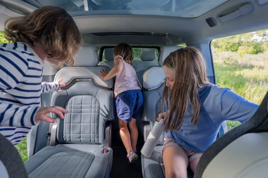 rivian captains chairs space