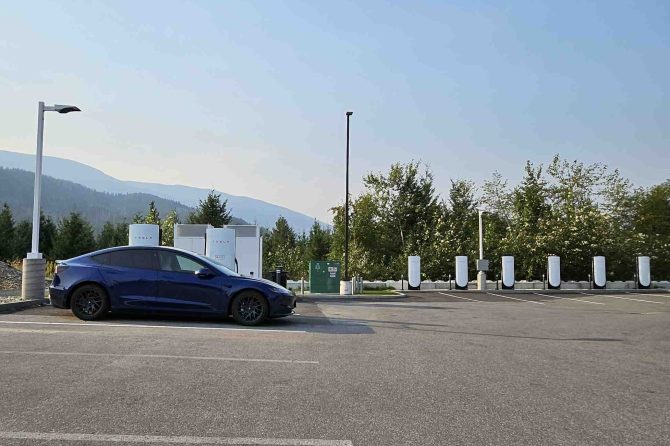 sicamous bc tesla supercharger