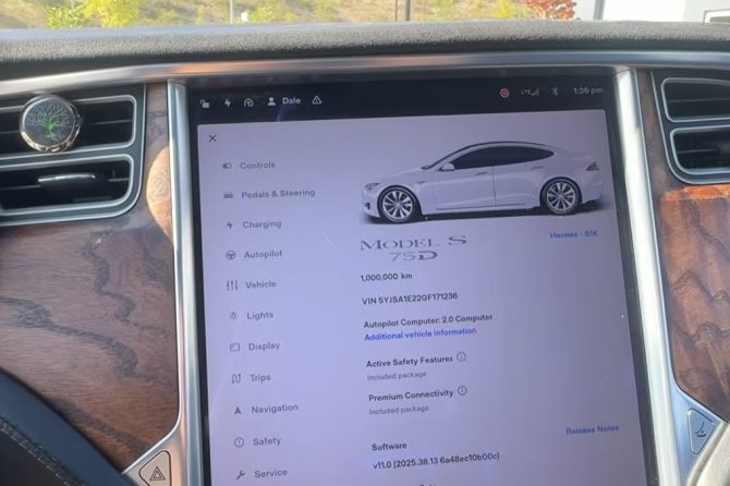 1 million km model s