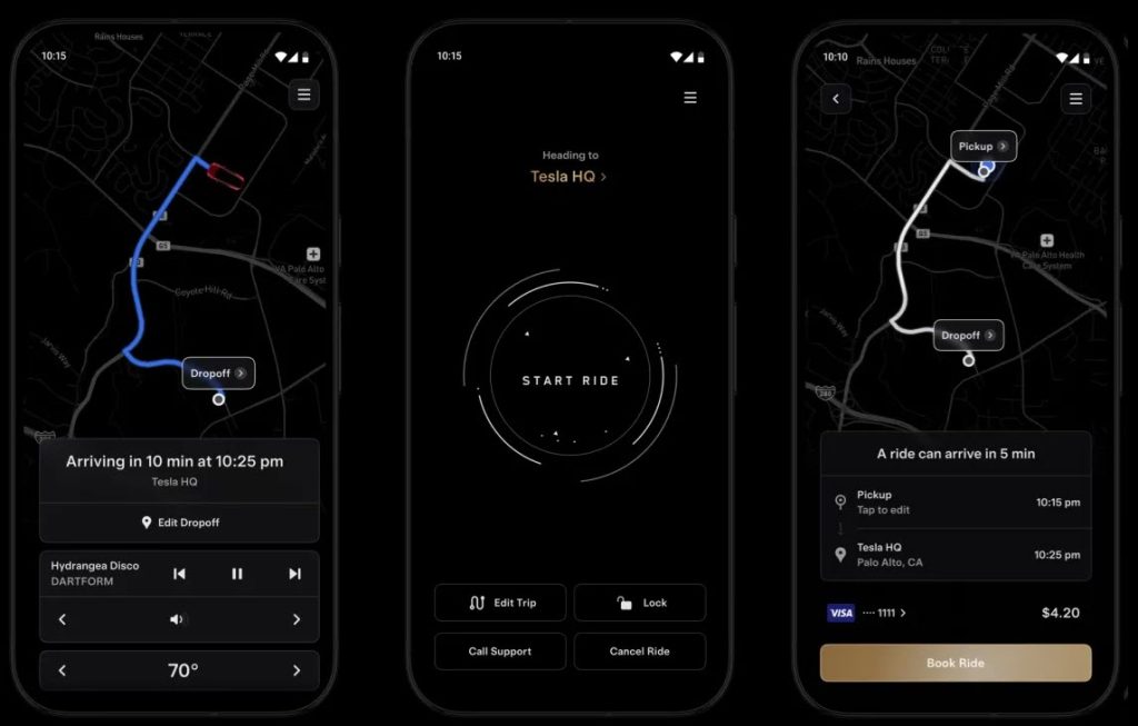 android app robotaxi