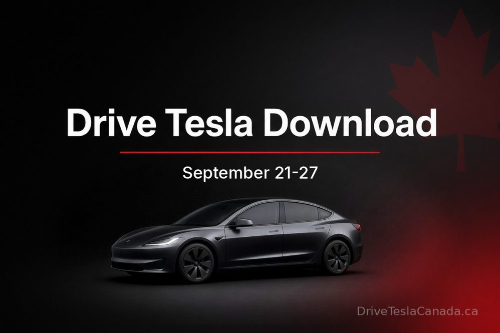 Drive Tesla Download September 21-27
