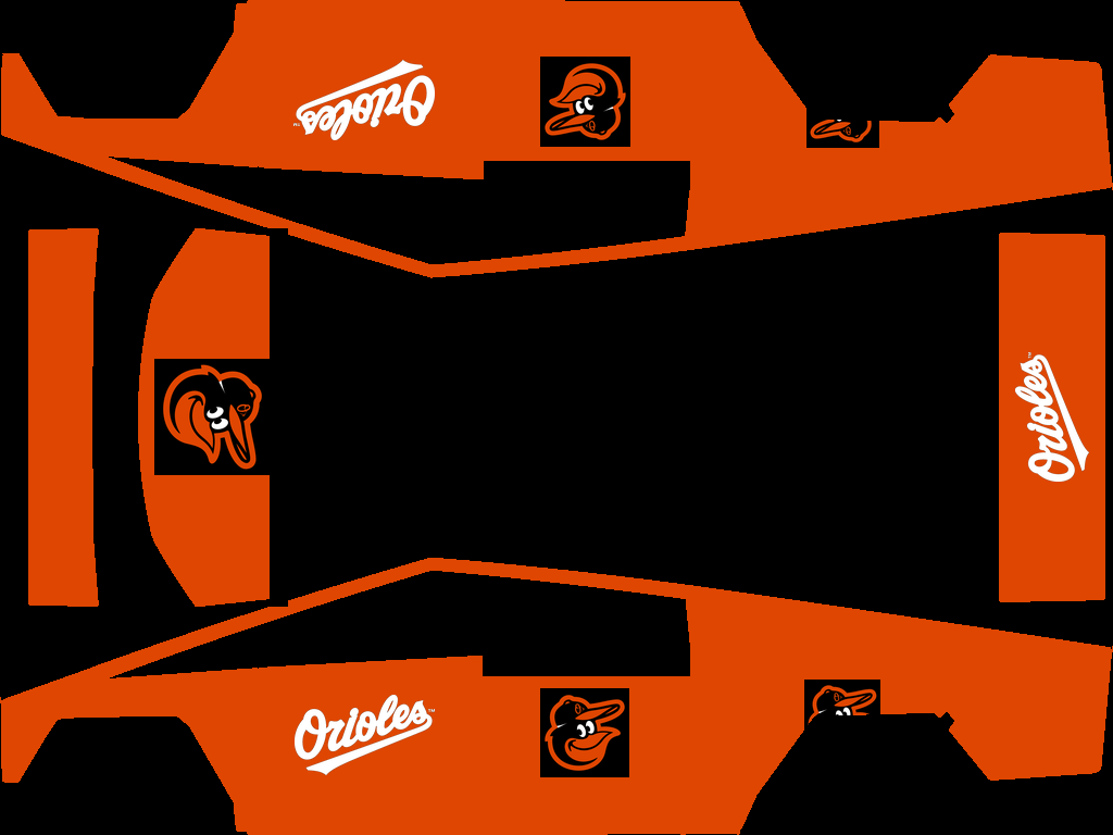 Baltimore Orioles Paint Shop wrap